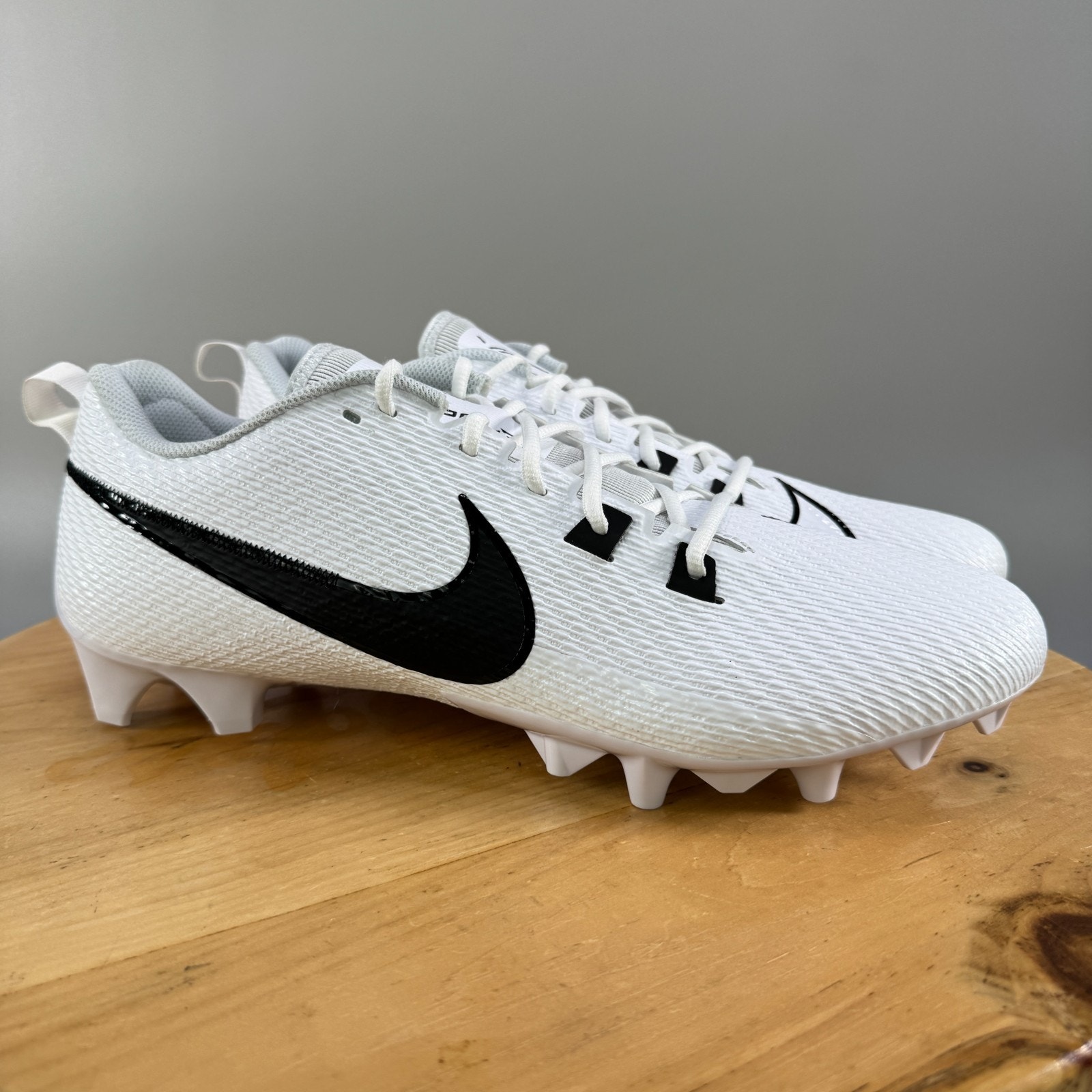 Nike Vapor Edge Speed 360 2 Pe Men Size 15 Team Issue Football Cleats Fz4264-100